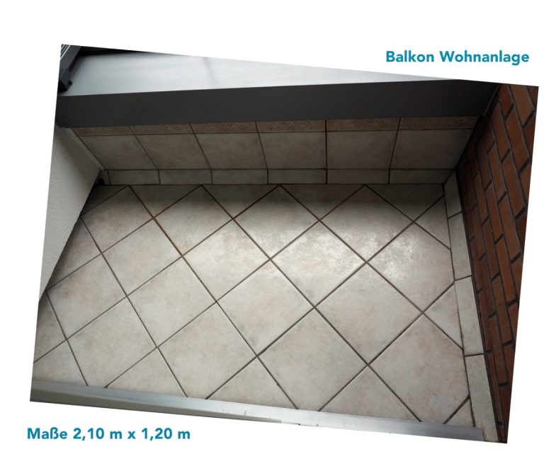 Grundfläche Balkon