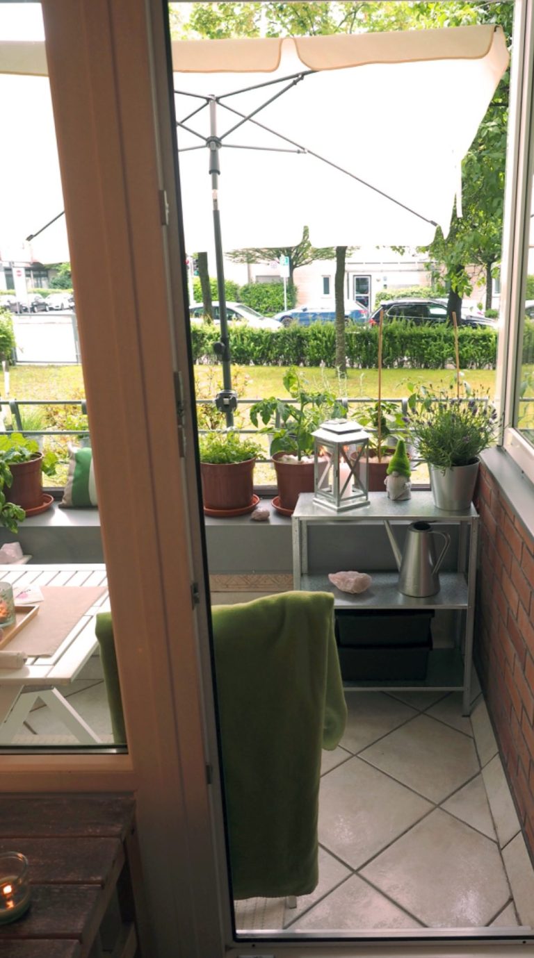 Nachher: Blick auf den Balkon